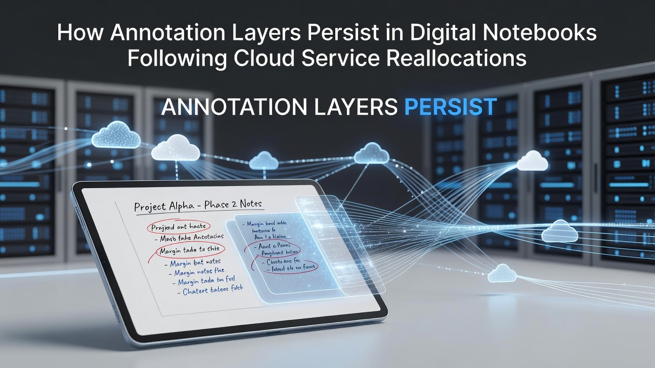 How Annotation Layers Persist in Digital Notebooks Following Cloud Service Reallocations